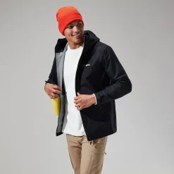 Berghaus Deluge Pro 2.0 Jacken für Herren - Schwarz-Herren Wasserdicht