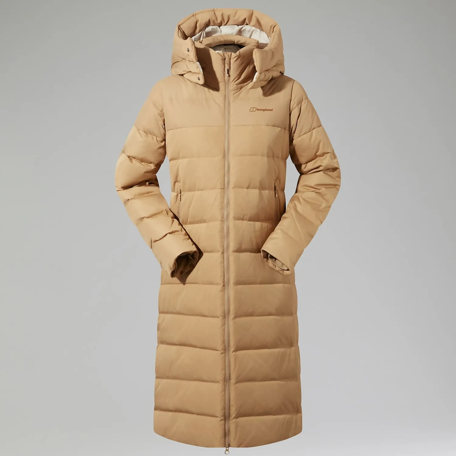 Berghaus Embo 4in1 Long Daunenjacke für Damen - Naturfarben-Damen Isolierend