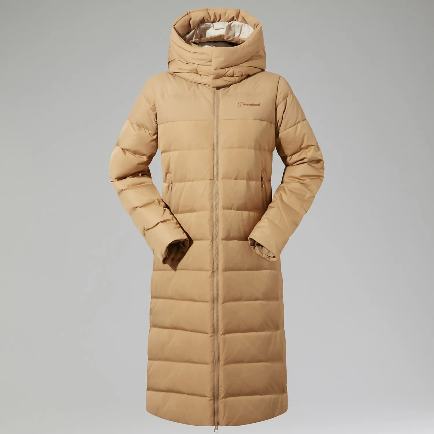 Berghaus Embo 4in1 Long Daunenjacke für Damen - Naturfarben-Damen Isolierend