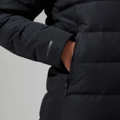 Berghaus Embo 4in1 Long Daunenjacke für Damen - Schwarz-Damen Isolierend