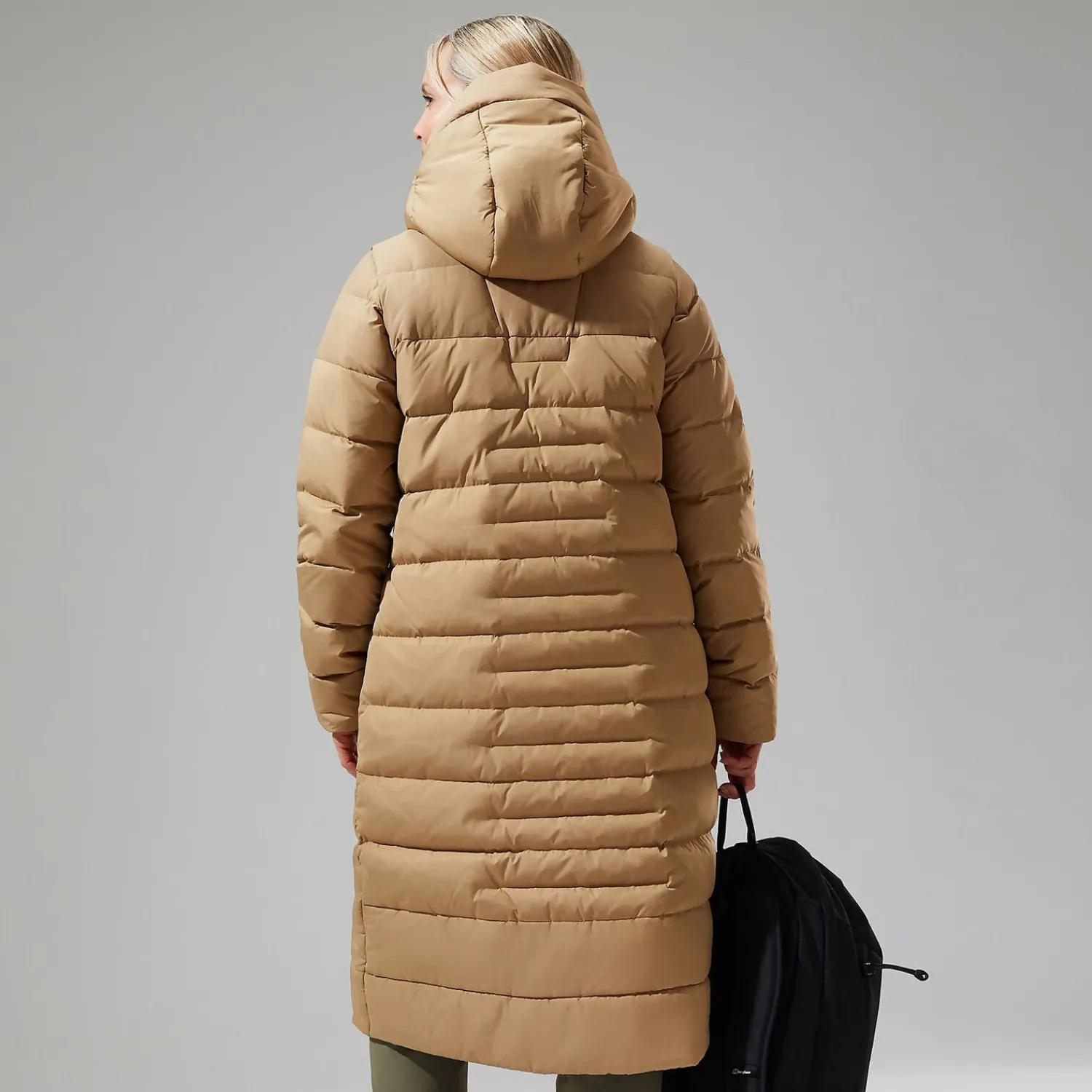 Berghaus Embo 4in1 Long Daunenjacke für Damen - Naturfarben-Damen Isolierend