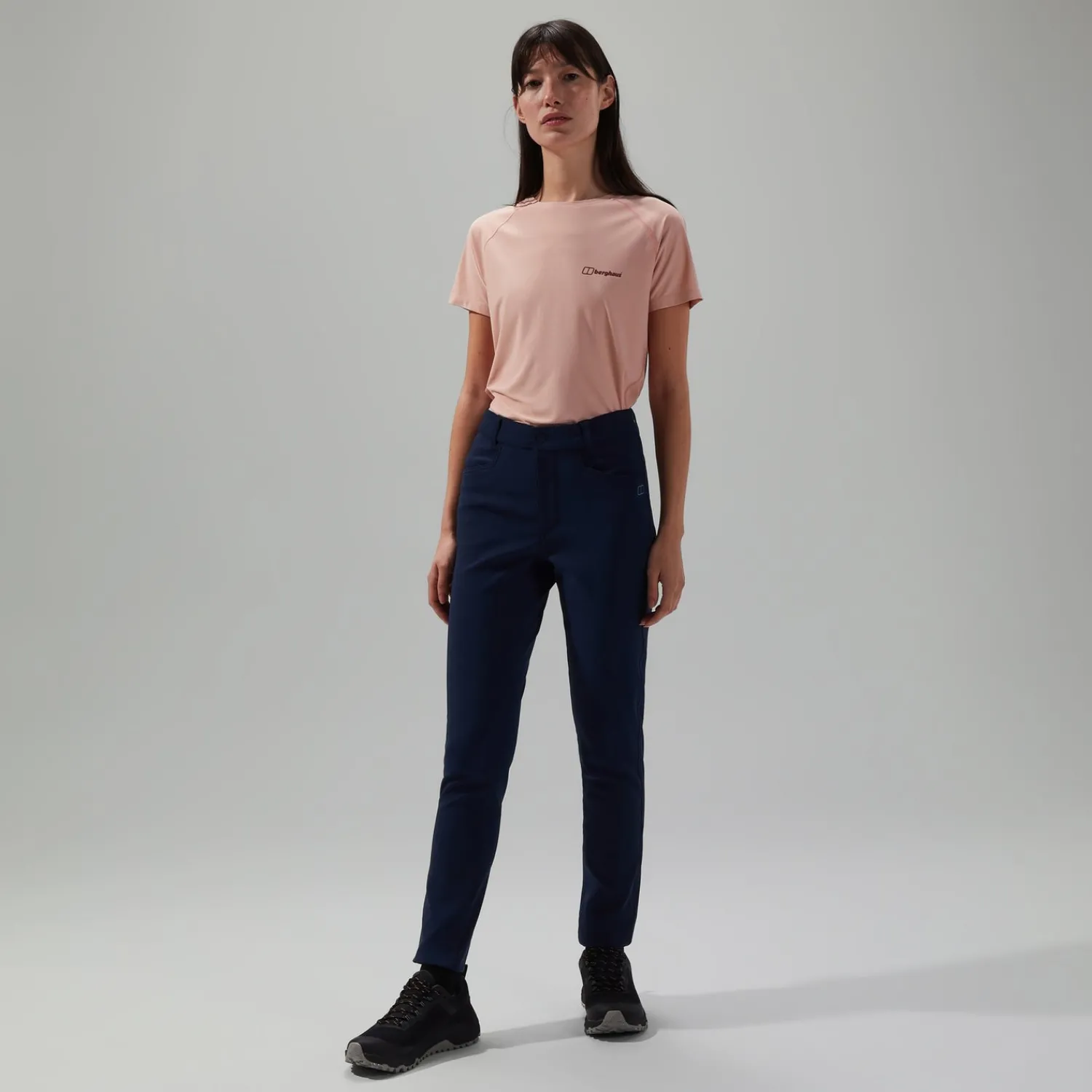 Berghaus Everyday Skinny Stretch-Damen-Hose Blau-Damen Lange Hosen