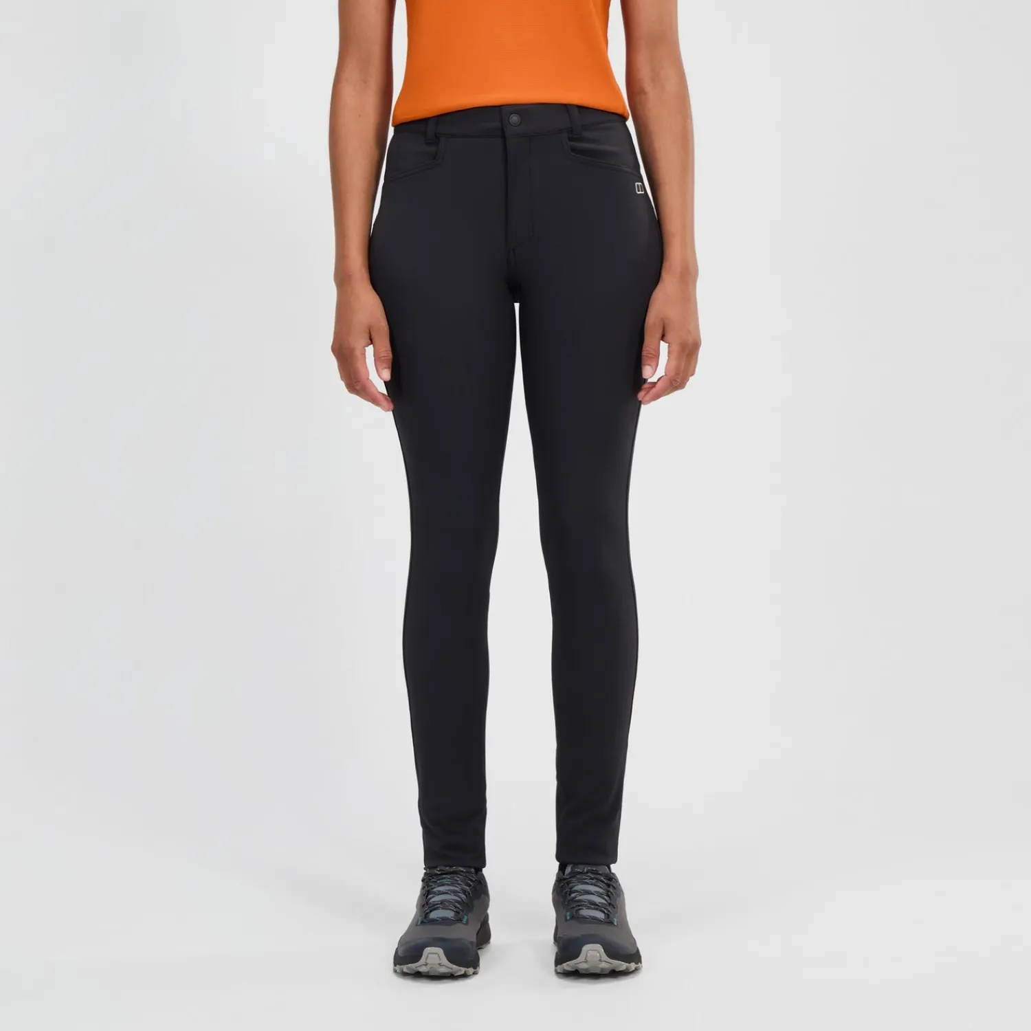 Berghaus Everyday Skinny Stretch-Damen-Hose - Schwarz-Damen Lange Hosen