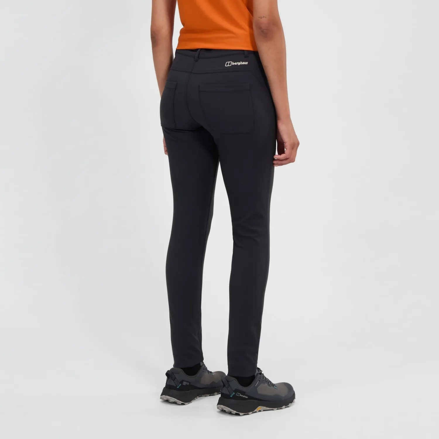 Berghaus Everyday Skinny Stretch-Damen-Hose - Schwarz-Damen Lange Hosen