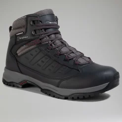 Berghaus Expeditor Ridge 2.0 Wanderstiefel für Herren - Schwarz/Rot-Herren Wanderstiefel