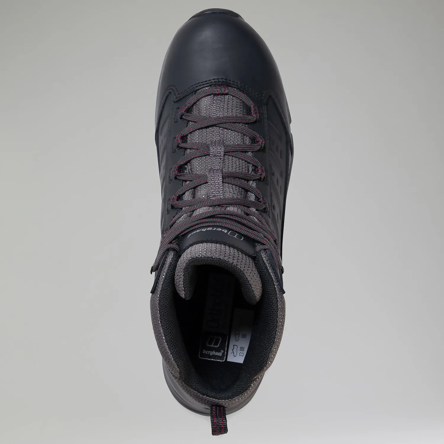 Berghaus Expeditor Ridge 2.0 Wanderstiefel für Herren - Schwarz/Rot-Herren Wanderstiefel