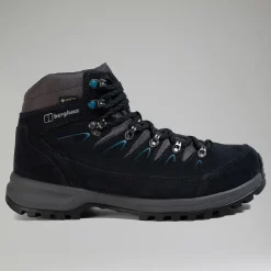 Berghaus Explorer Trek GTX Wanderstiefel für Damen - Dunkelblau/Grau-Damen Wanderstiefel