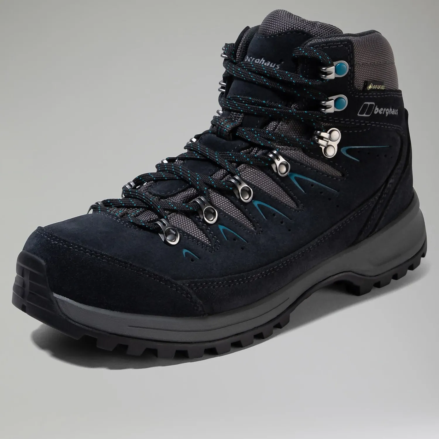Berghaus Explorer Trek GTX Wanderstiefel für Damen - Dunkelblau/Grau-Damen Wanderstiefel