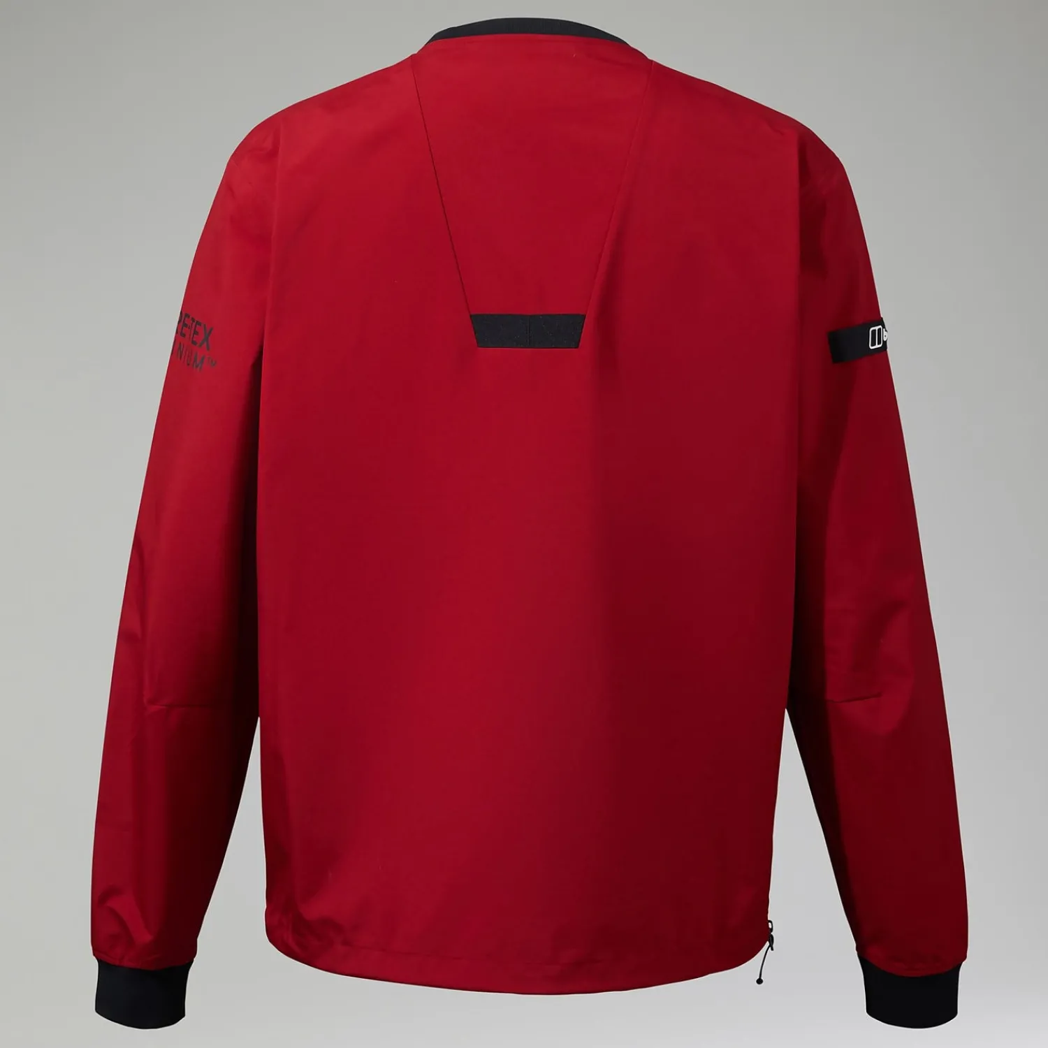 Berghaus Fenham Softshell Crew für Herren - Dunkelrot-Herren Winddicht