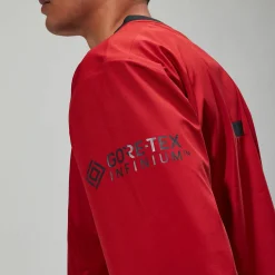 Berghaus Fenham Softshell Crew für Herren - Dunkelrot-Herren Winddicht