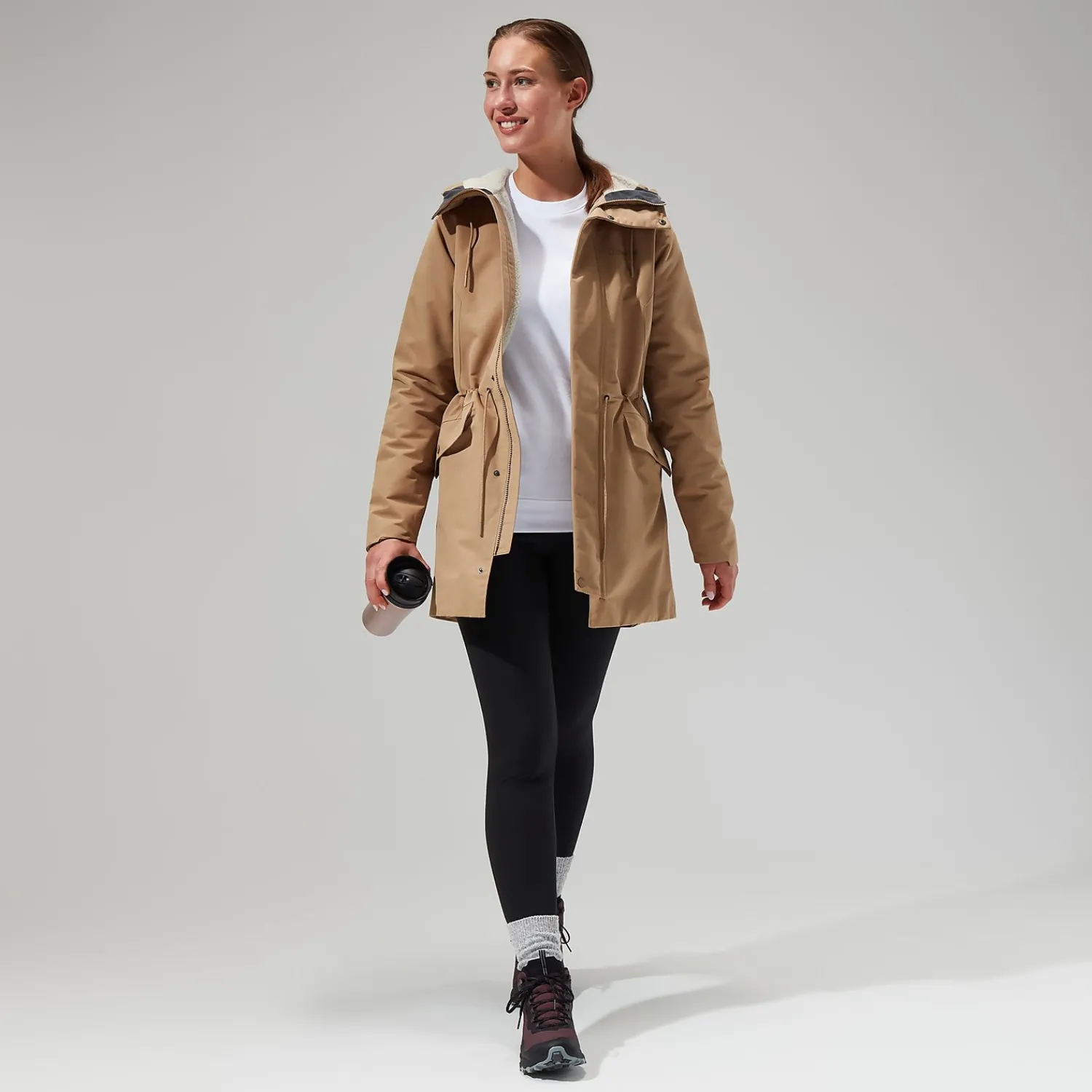 Berghaus Foxghyll Parka für Damen - Naturfarben-Damen Wasserdicht