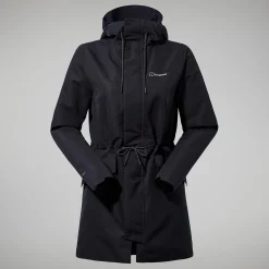 Berghaus Foxghyll Parka für Damen - Schwarz/Grau-Damen Wasserdicht