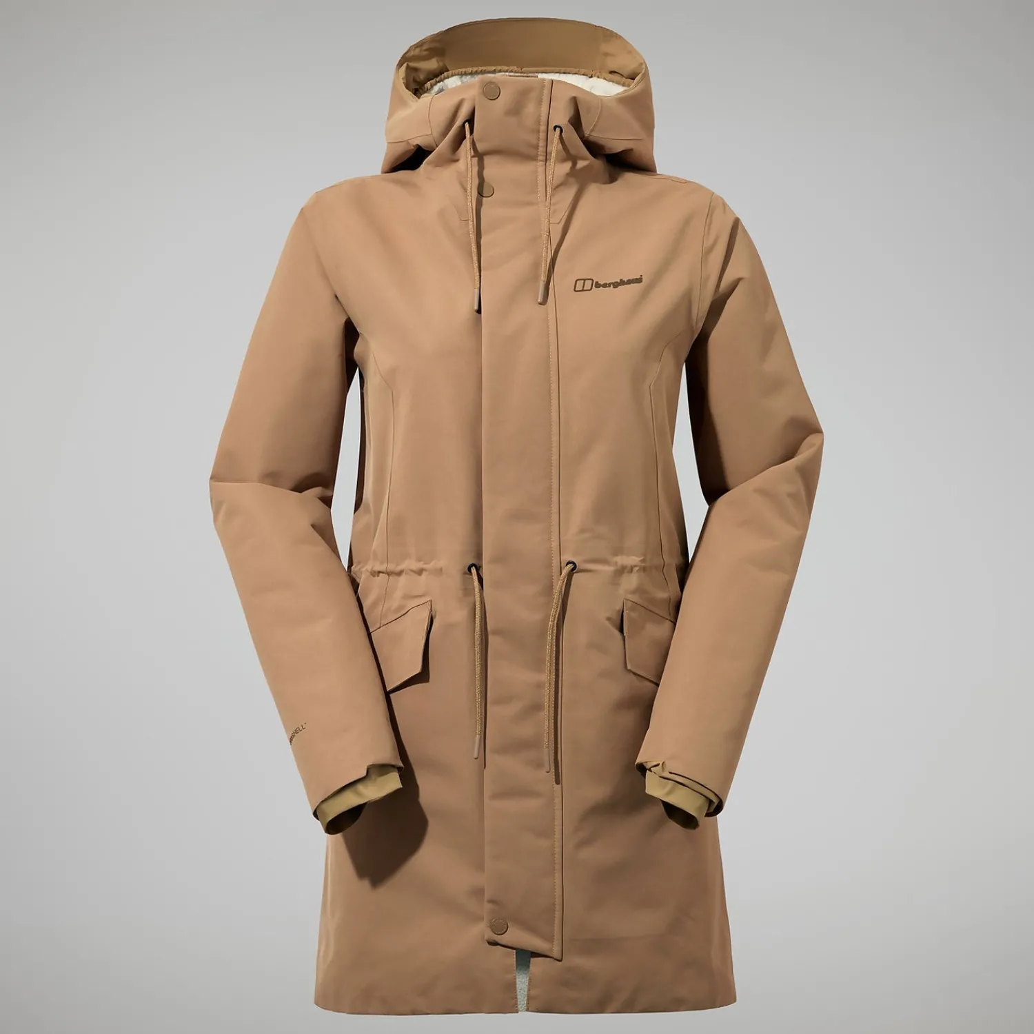 Berghaus Foxghyll Parka für Damen - Naturfarben-Damen Wasserdicht