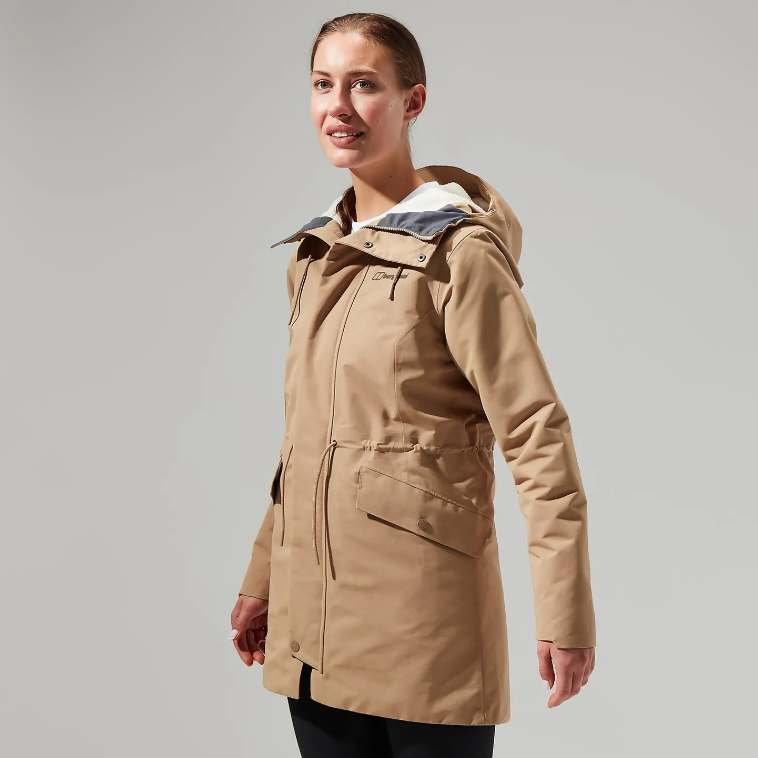 Berghaus Foxghyll Parka für Damen - Naturfarben-Damen Wasserdicht