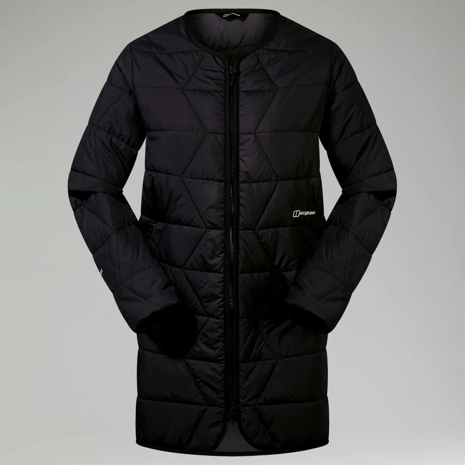 Berghaus Gesteppt-isolierte Netherdene Damen-Jacke - Schwarz-Damen Isolierend