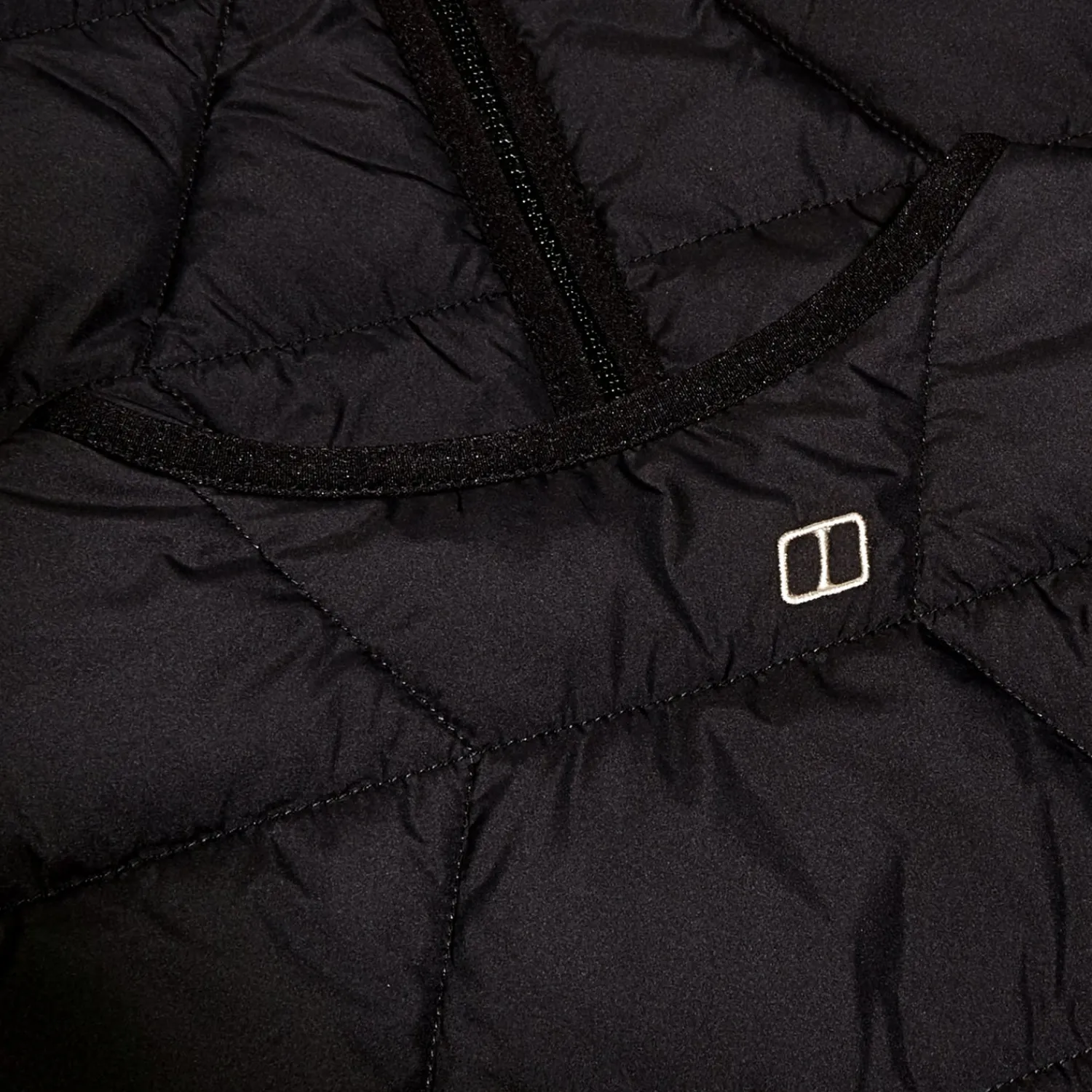 Berghaus Gesteppt-isolierte Netherdene Damen-Jacke - Schwarz-Damen Isolierend
