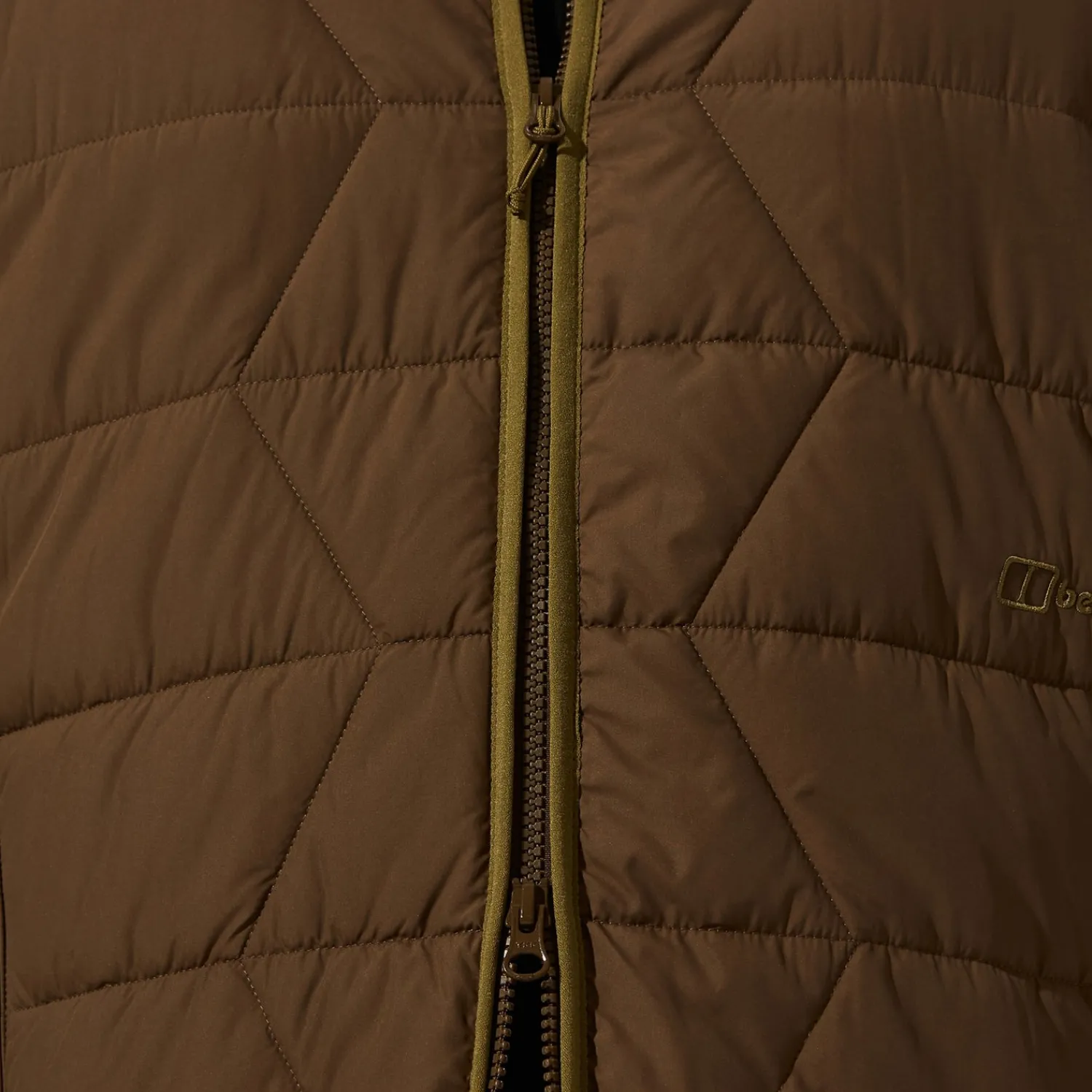 Berghaus Gesteppt-isolierte Netherdene Herren-Jacke - Braun-Herren Isolierend