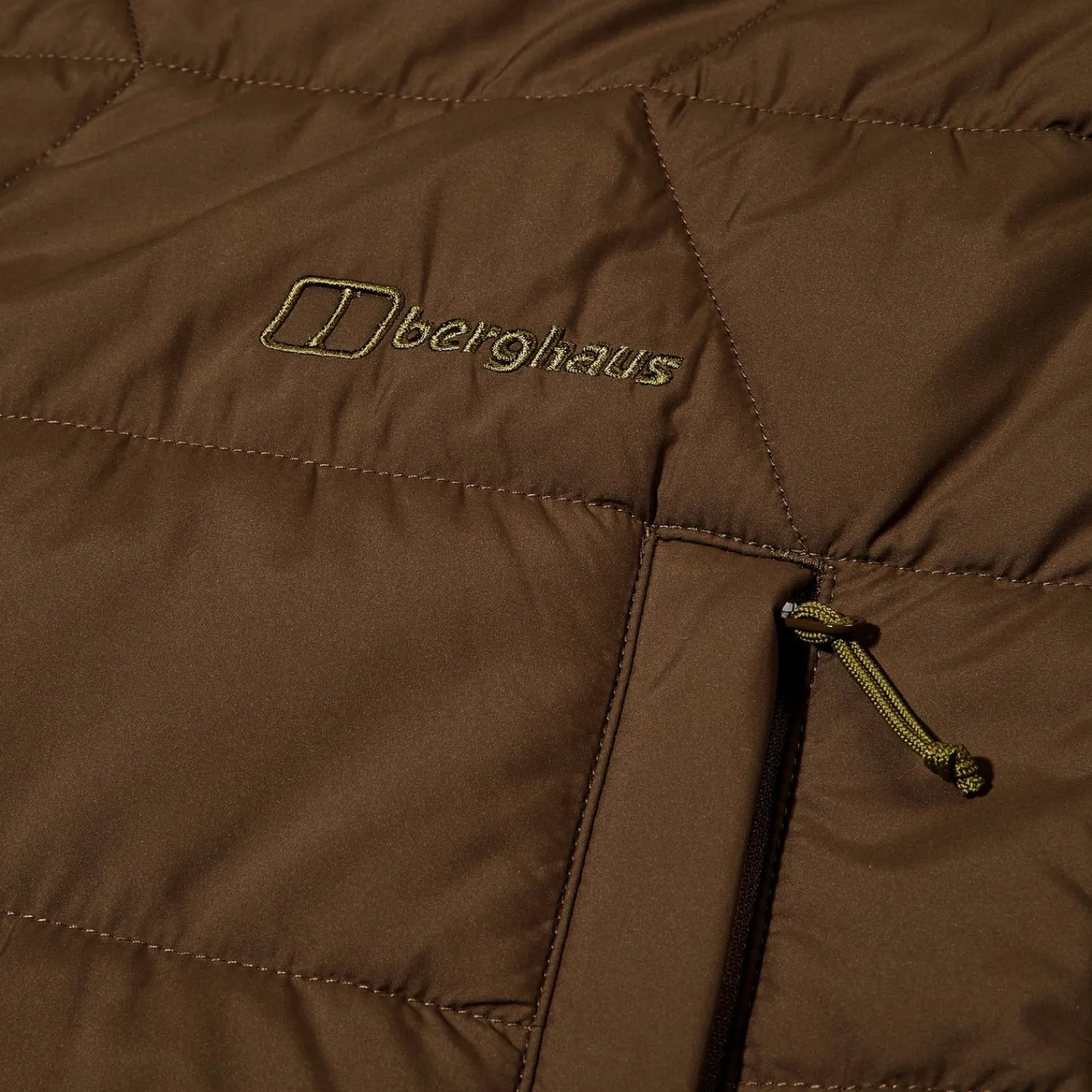 Berghaus Gesteppt-isolierte Netherdene Herren-Jacke - Braun-Herren Isolierend