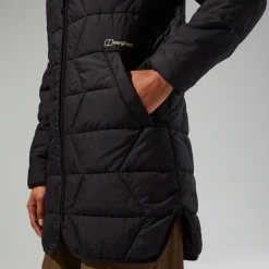 Berghaus Gesteppt-isolierte Netherdene Damen-Jacke - Schwarz-Damen Isolierend