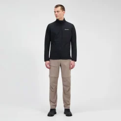 Berghaus Ghlas 3.0 Softshell Jacke für Herren - Schwarz-Herren Winddicht