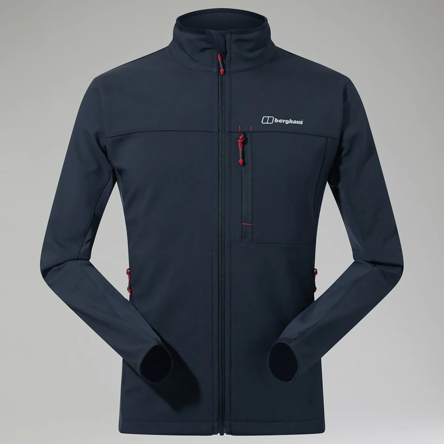 Berghaus Ghlas 2.0 Softshell Jacken für Herren - Schwarz-Herren Winddicht