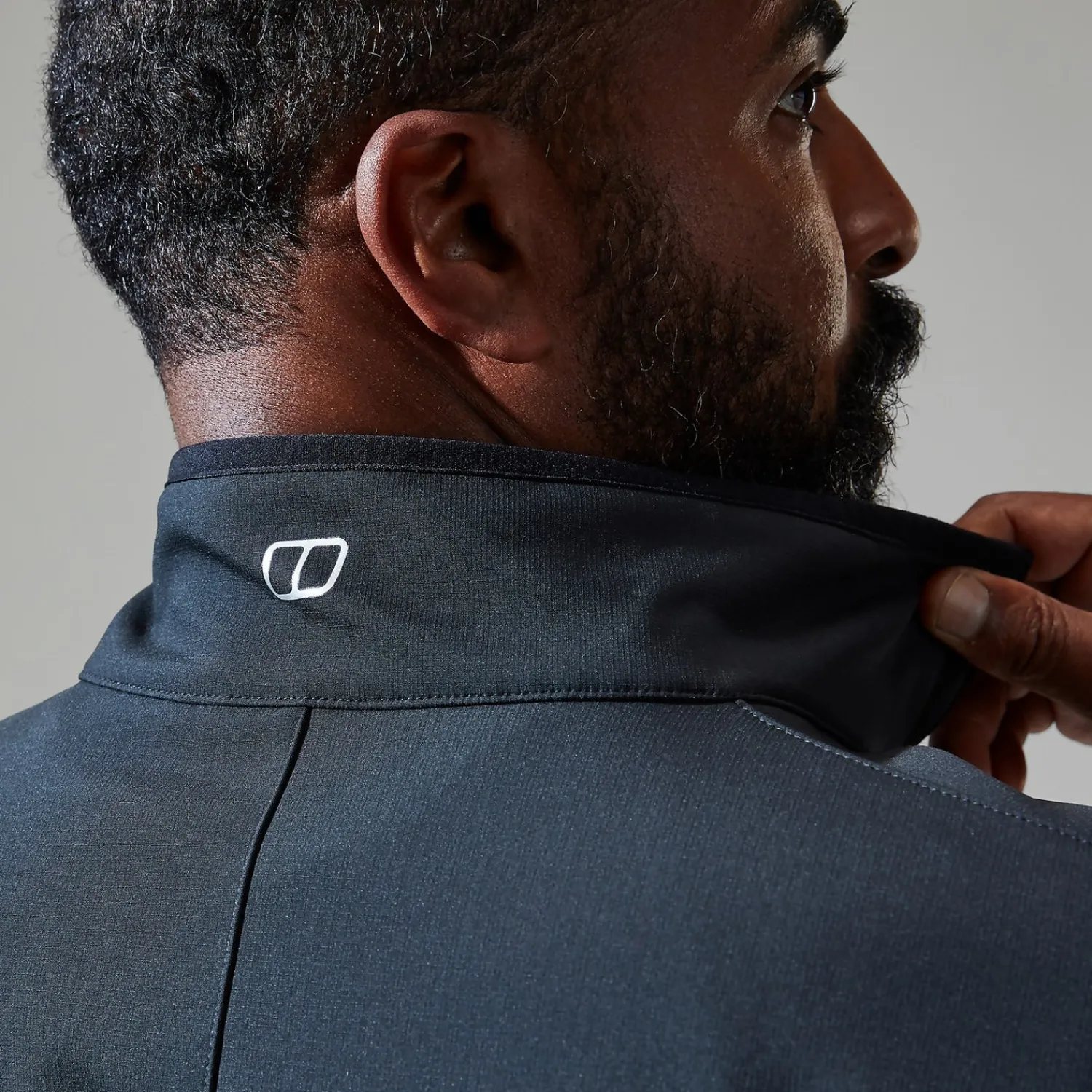 Berghaus Ghlas 2.0 Softshell Jacken für Herren - Schwarz-Herren Winddicht