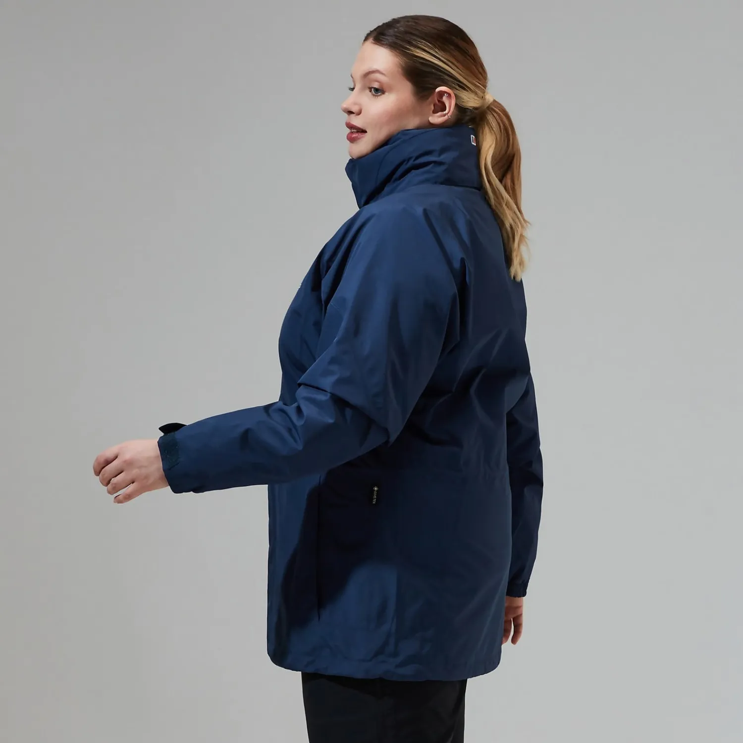 Berghaus Glissade InterActive Jacken für Damen - Dunkelblau-Damen Wasserdicht