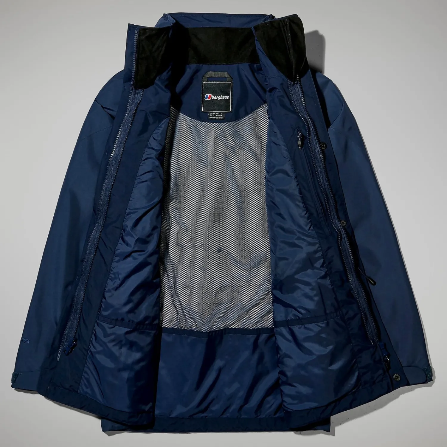 Berghaus Glissade InterActive Jacken für Damen - Dunkelblau-Damen Wasserdicht