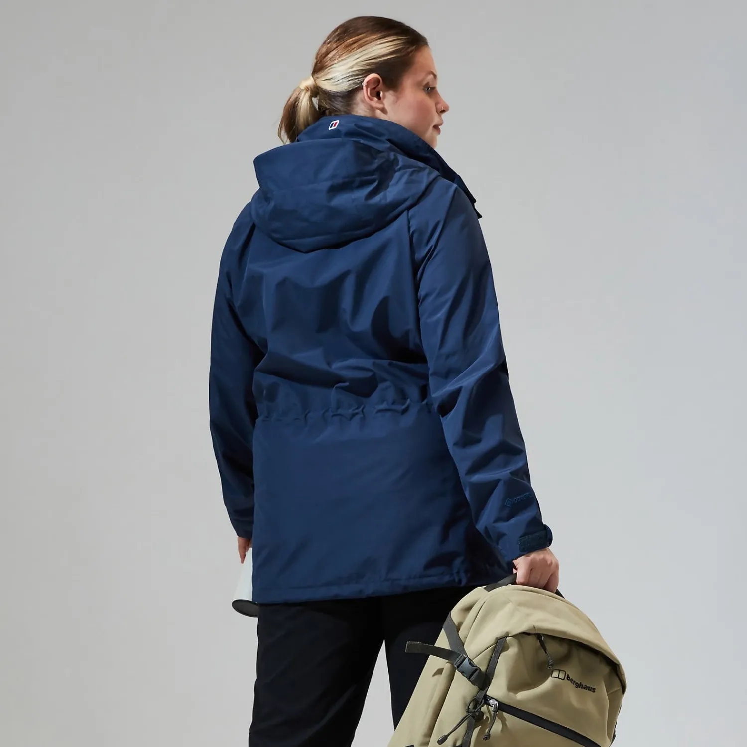 Berghaus Glissade InterActive Jacken für Damen - Dunkelblau-Damen Wasserdicht