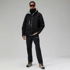 Berghaus Gosforth Jacken für Herren - Schwarz-Herren Wasserdicht