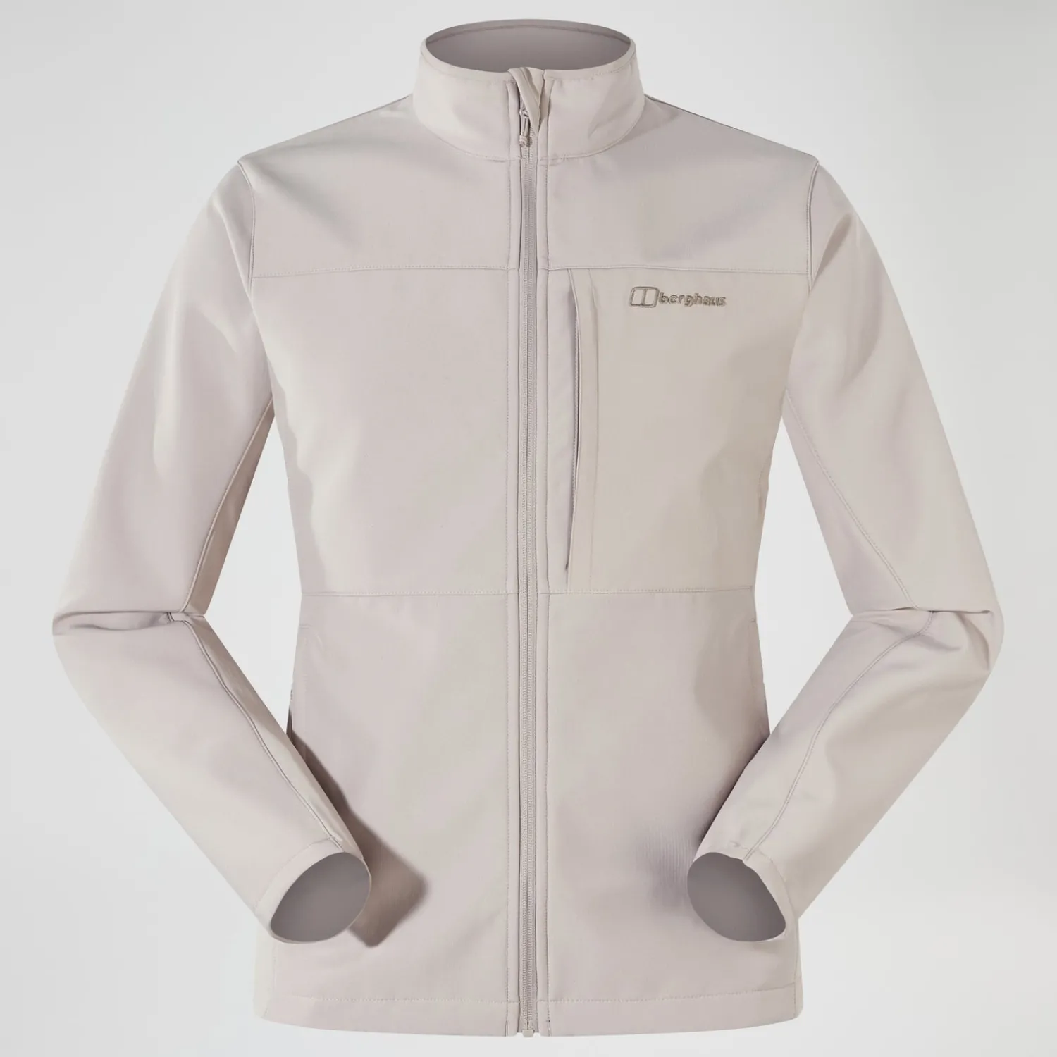 Berghaus Grappled Langarm Shirt für Herren - Grau-Herren T-shirts