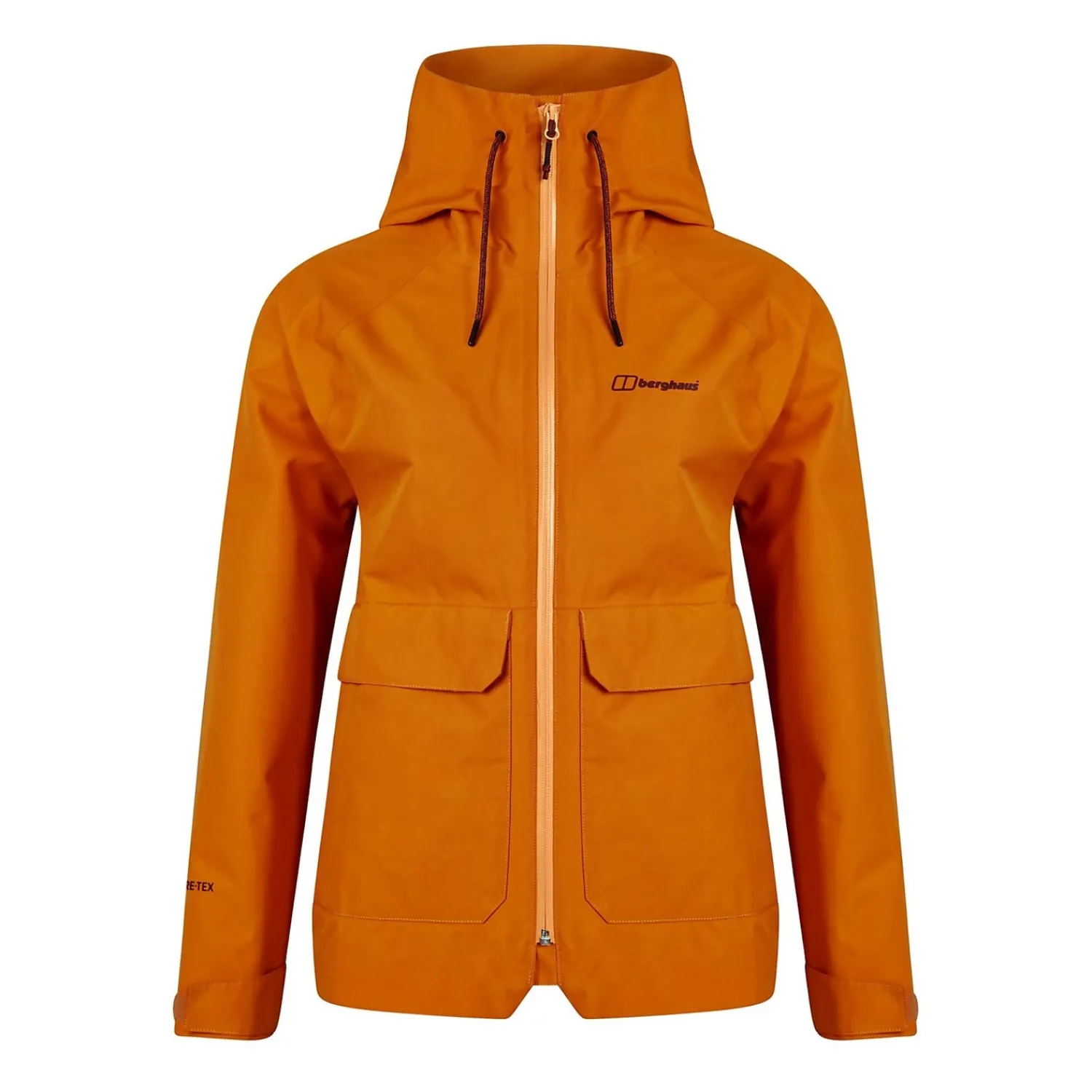 Berghaus Highraise Jacke für Damen - Gelb-Damen Wasserdicht