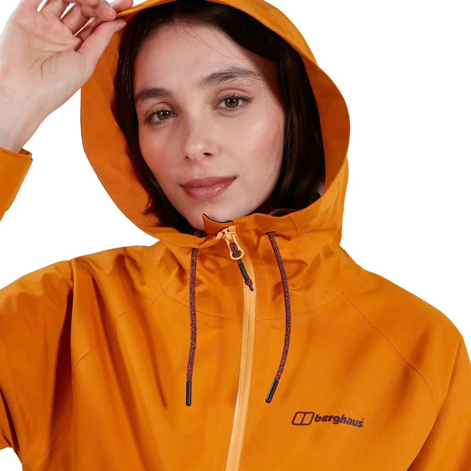 Berghaus Highraise Jacke für Damen - Gelb-Damen Wasserdicht