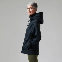 Berghaus Highraise Jacken für Damen - Schwarz-Damen Wasserdicht