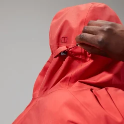 Berghaus Highraise Jacken für Damen - Rot-Damen Wasserdicht