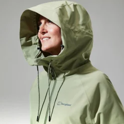 Berghaus Highraise Jacken für Damen - Grün-Damen Wasserdicht