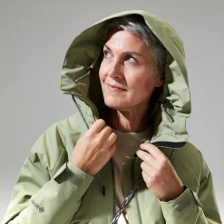 Berghaus Highraise Jacken für Damen - Grün-Damen Wasserdicht