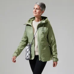 Berghaus Highraise Jacken für Damen - Grün-Damen Wasserdicht