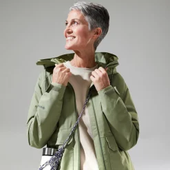 Berghaus Highraise Jacken für Damen - Grün-Damen Wasserdicht