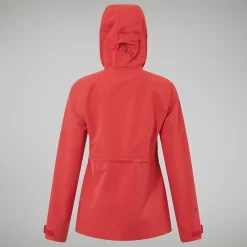 Berghaus Highraise Jacken für Damen - Rot-Damen Wasserdicht