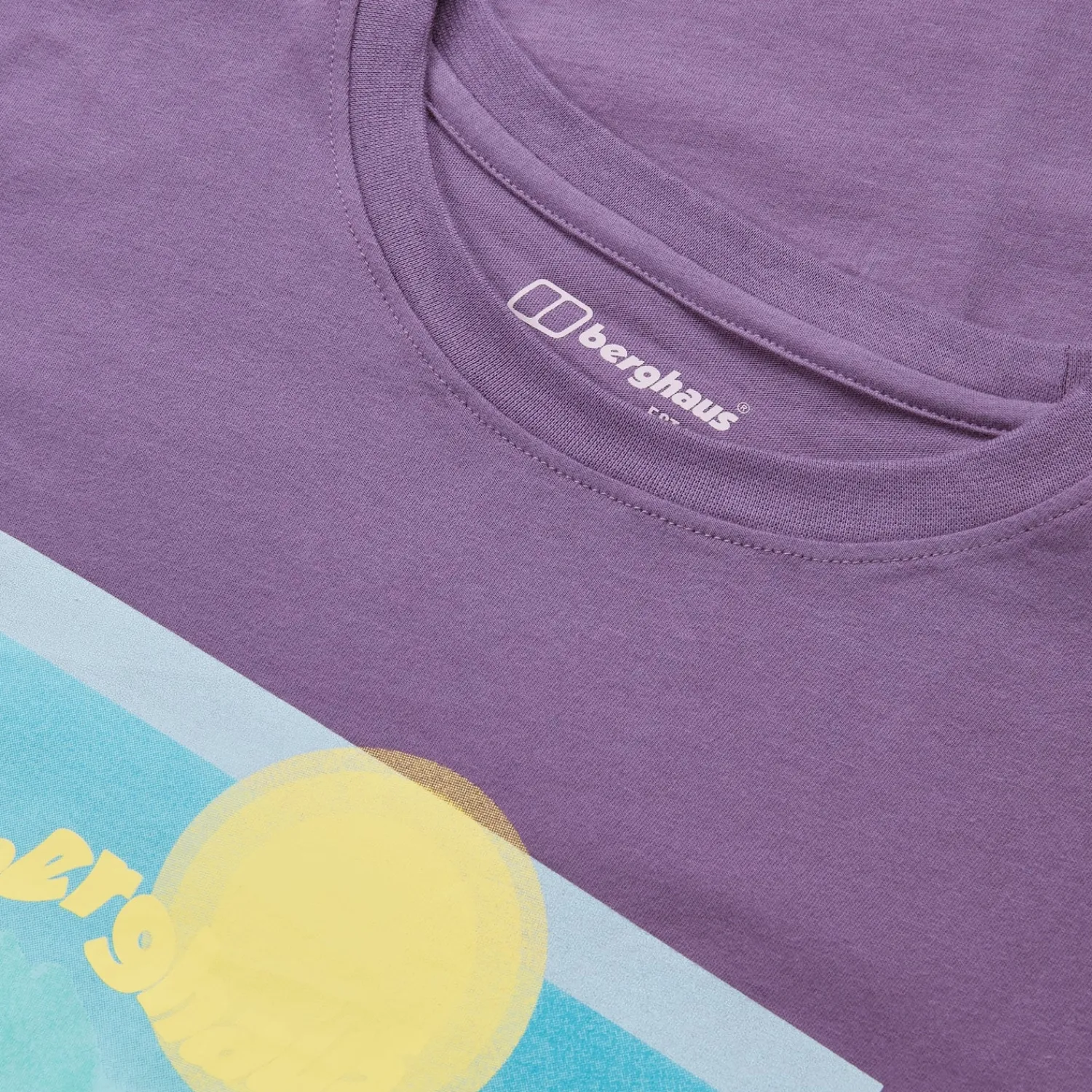 Berghaus Hill Hazed Kurzarm Shirt für Damen - Violett-Damen T-shirts