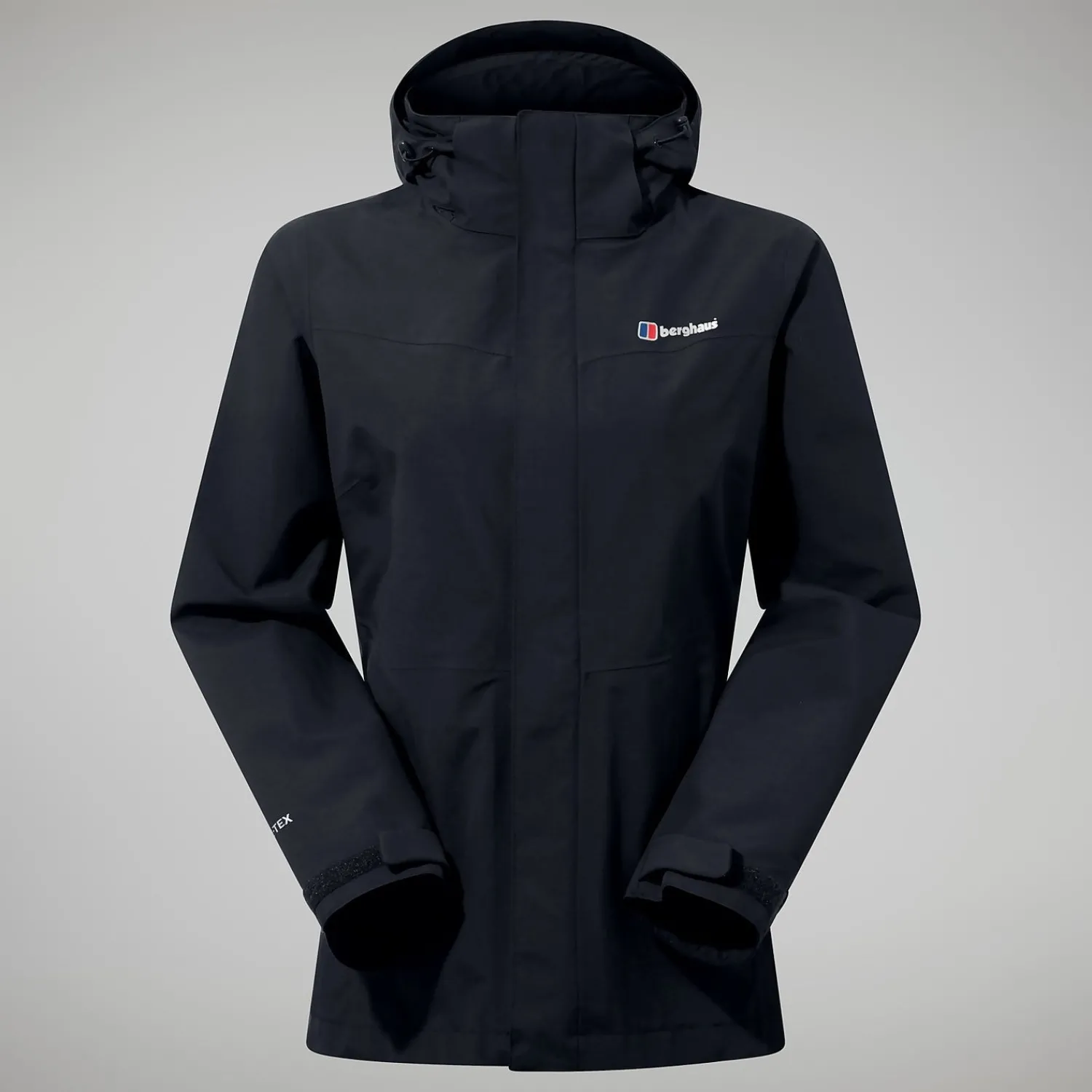 Berghaus Hillwalker InterActive Jacken für Damen - Schwarz-Damen Wasserdicht