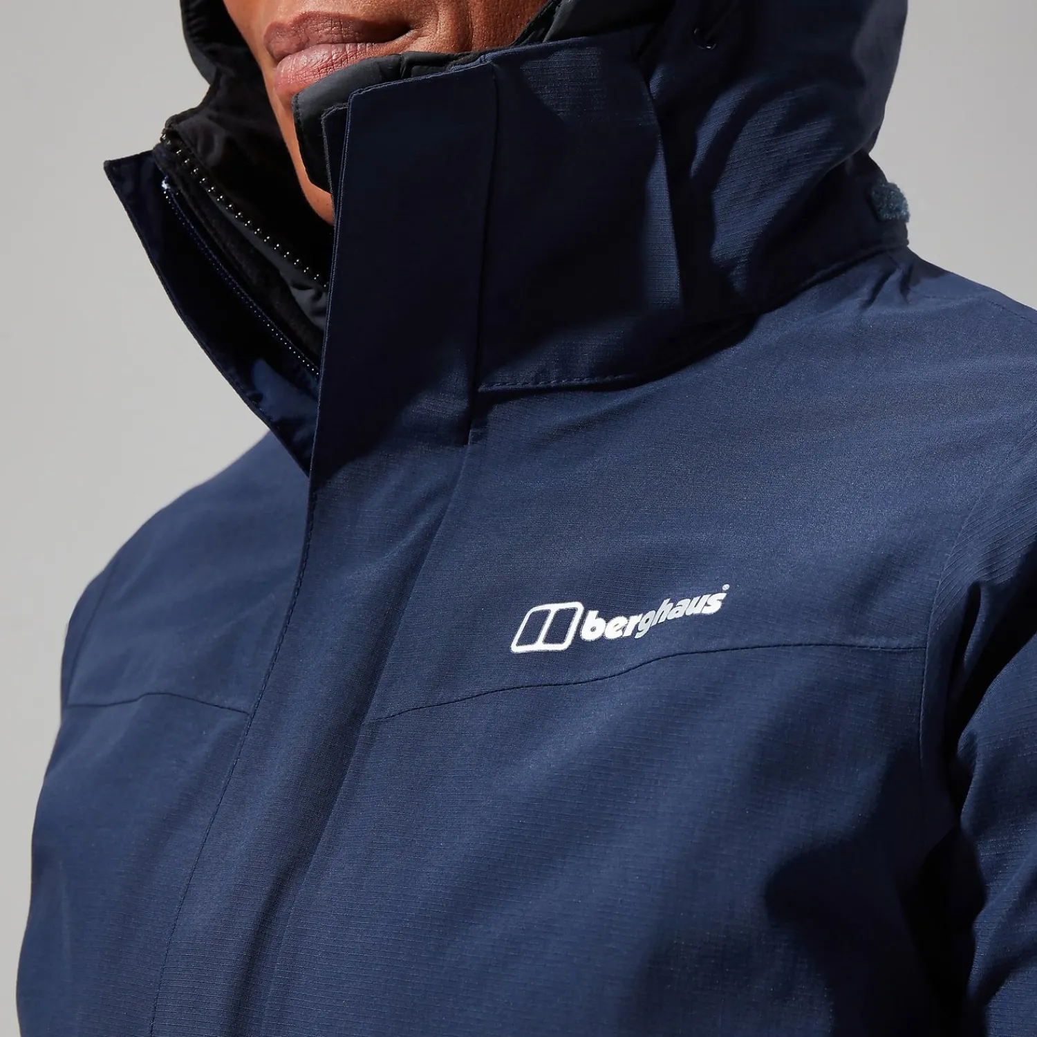 Berghaus Hillwalker InterActive Jacken für Damen - Dunkelblau-Damen Wasserdicht