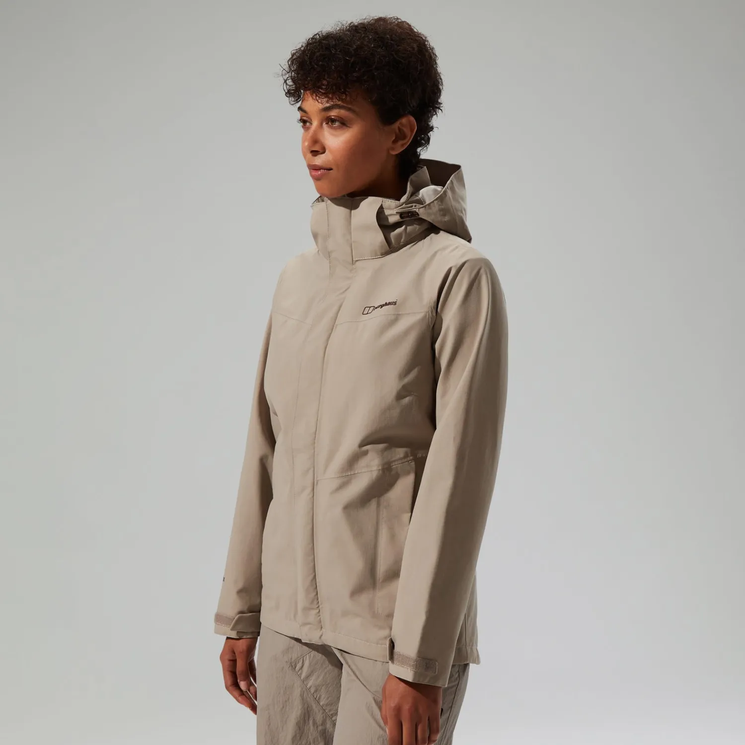 Berghaus Hillwalker InterActive Jacke für Damen - Grün-Damen Wasserdicht