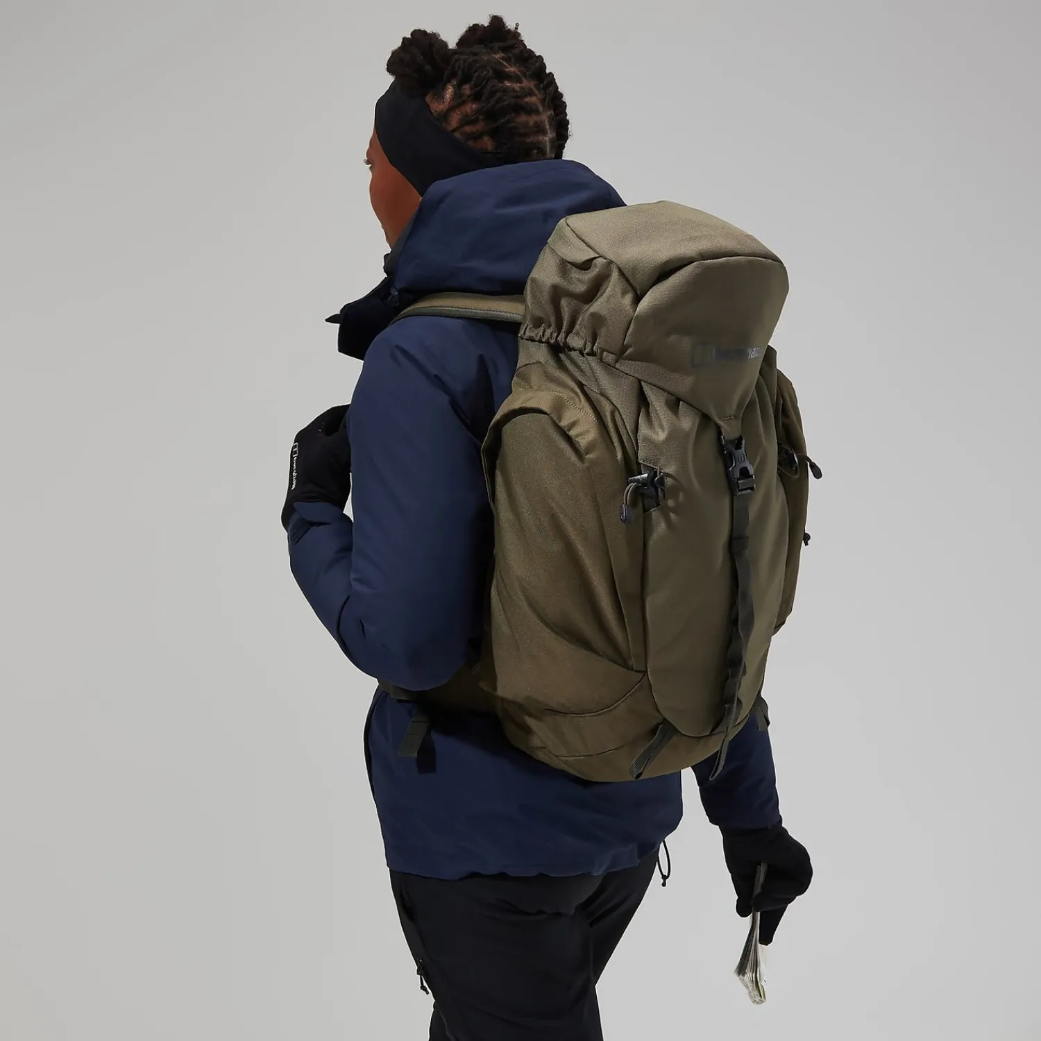 Berghaus Hillwalker InterActive Jacken für Damen - Dunkelblau-Damen Wasserdicht
