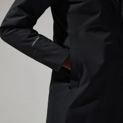 Berghaus Hinderwick Jacke für Damen - Schwarz-Damen Wasserdicht
