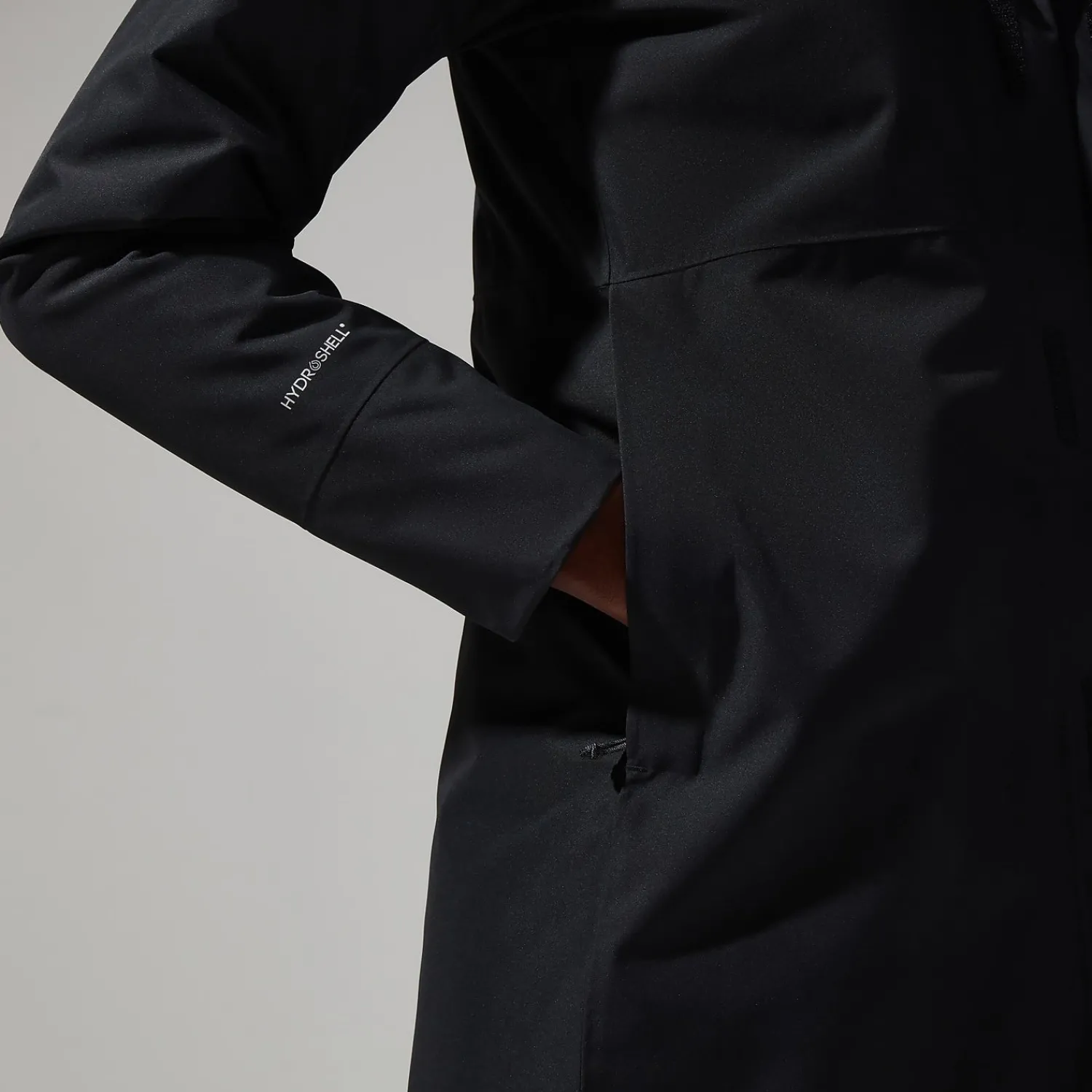 Berghaus Hinderwick Jacke für Damen - Schwarz-Damen Wasserdicht