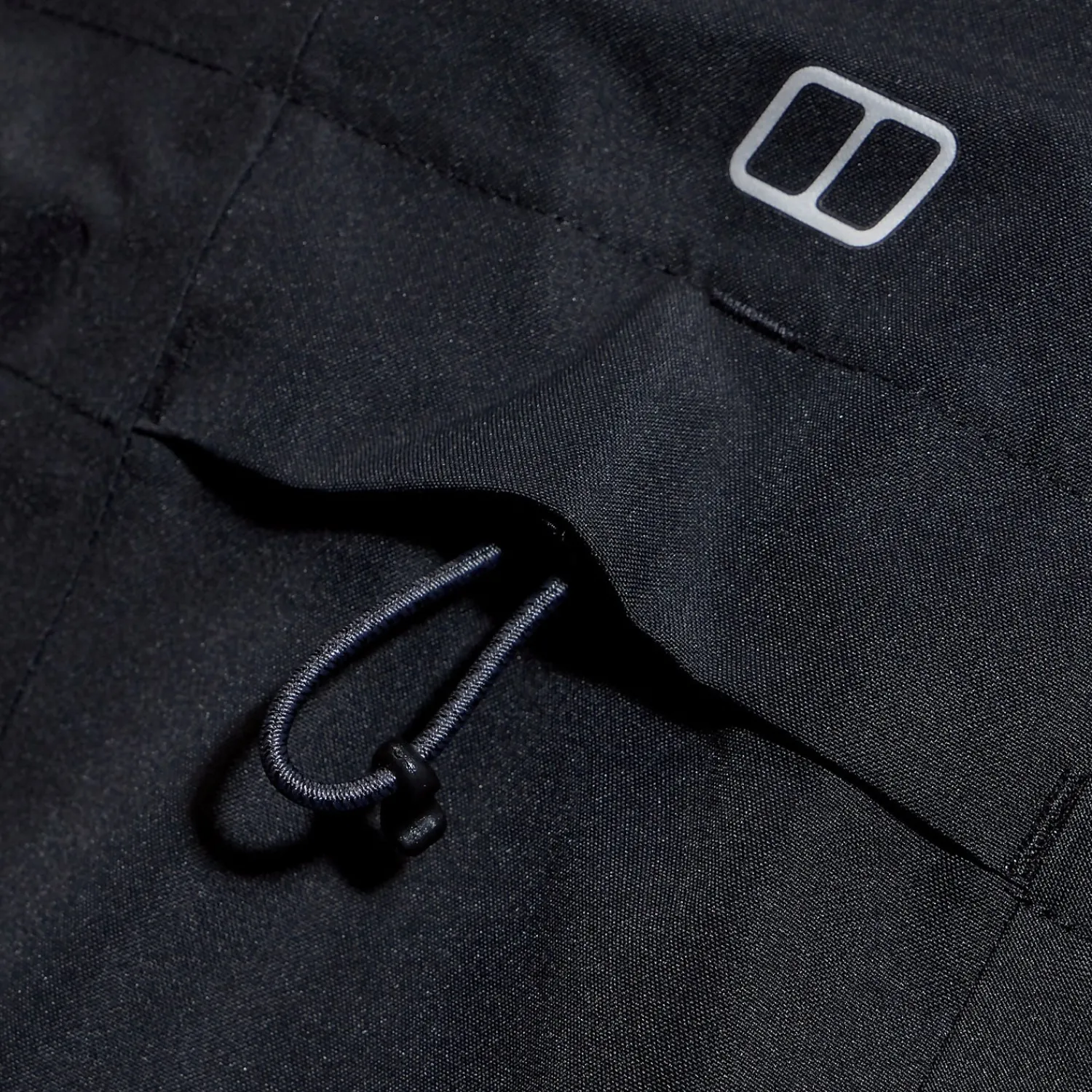 Berghaus Hinderwick Jacke für Damen - Schwarz-Damen Wasserdicht