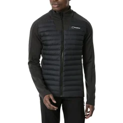 Berghaus Hottar Hybrid Jacke für Herren - Schwarz-Herren Isolierend