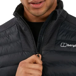 Berghaus Hottar Hybrid Jacke für Herren - Schwarz-Herren Isolierend